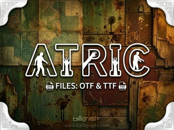 Atric: A Stunning Decorative Typeface for Editorial Design
