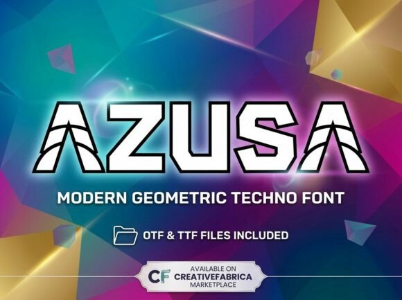 Azusa: The Premium Display Font for Bold Editorial Design