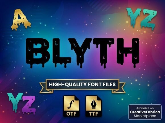 Blyth: A Premium Decorative Typeface for Editorial Design