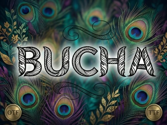 Bucha: The Exotic Display Font That Transforms Handmade Labels