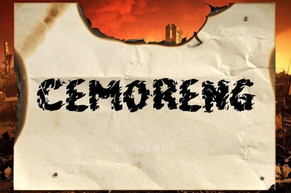 Cemoreng: A Powerful Decorative Display Font for Bold Branding