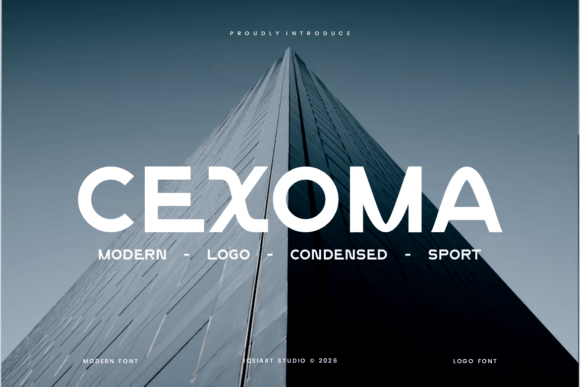 Cexoma Font Review: A Bold Sans Serif for Modern Brand Identity