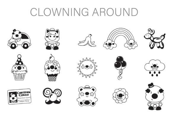 Clowning Around Dingbats: A Playful Typeface for Editorial Design