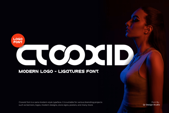 Ctooxid: A Bold Sans Serif Typeface for Modern Editorial Design