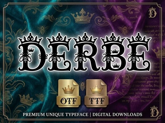 Derbe: The Premium Display Font That Elevates Campaign Visuals
