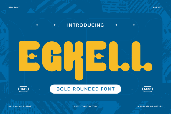 Egkell: The Bold Sans Serif Font for Strong Brand Identity