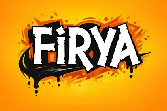Firya: The Gothic Display Typeface for Handmade Brands