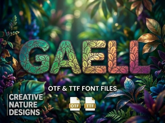 Gaell: A Stunning Decorative Typeface for Bold Brand Identities