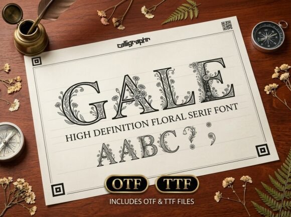 Gale: The Decorative Typeface That Transforms Small Business Branding