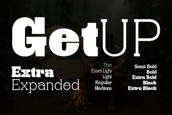 Getup Extra Expanded: The Bold Typeface for Stronger Brand Identity
