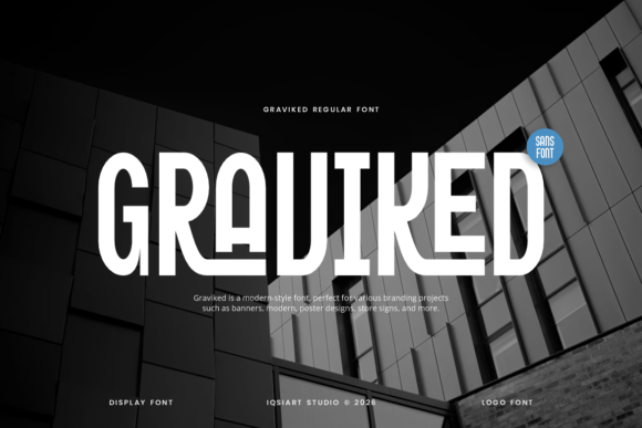 Graviked: The Bold Sans Serif Typeface for Editorial Excellence