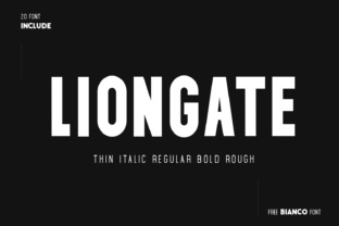 Liongate: The Bold Typeface That Elevates Digital Campaigns