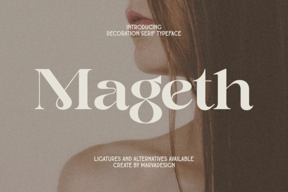 Mageth: The Premium Serif Font That Polishes Small Business Branding
