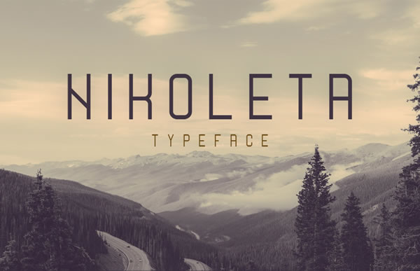 Nikoleta: The Bold Sans Serif Typeface for Modern Web Design