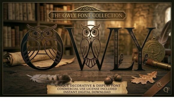 Owly: The Forest-Inspired Typeface That Transforms Small Business Branding