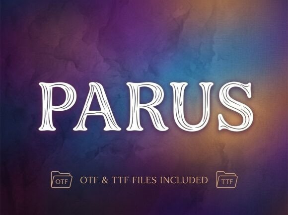 Parus: The Perfect Decorative Typeface for Handmade Brands