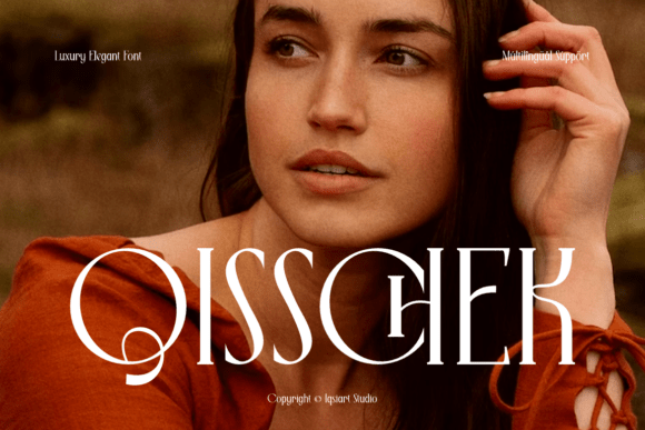 Qisschek: A Bold Serif Typeface for High-Impact Campaigns
