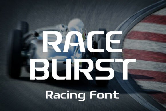 Raceburst: The High-Velocity Typeface for Bold Handmade Brands