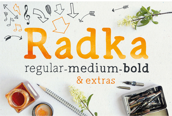 Radka Typeface Review: A Tidy Serif for Handmade Brands