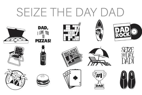 Seize the Day Dad Dingbats: The Perfect Font for Authentic Branding