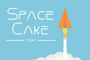 Space Cake: A Celestial Typeface for Modern Editorial Design