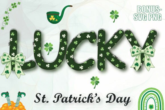 St. Patrick's Day Lucky: A Colorful Typeface for Web Design