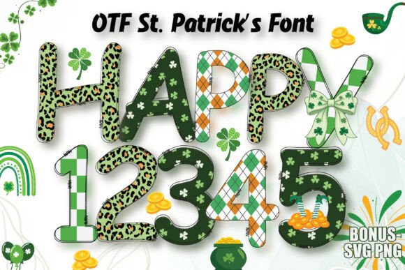 St. Patrick's Happy Bundle: A Creative Font for Festive Campaigns