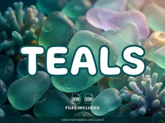 Teals: The Decorative Typeface That Elevates Editorial Design