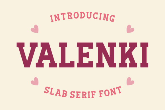 Valenki: The Bold Slab Serif Font for Modern Web Design