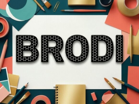 Why Brodi Is the Perfect Decorative Font for Editorial Design