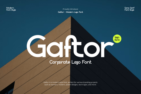Why Gaftor Is the Perfect Bold Font for Handmade Shop Branding