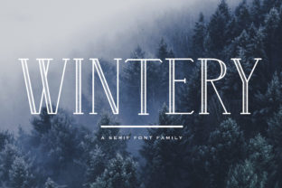 Wintery Family: The Serif Typeface for Scroll-Stopping Holiday Campaigns